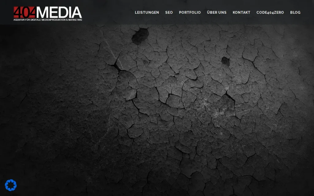 Startseite von 404MEDIA