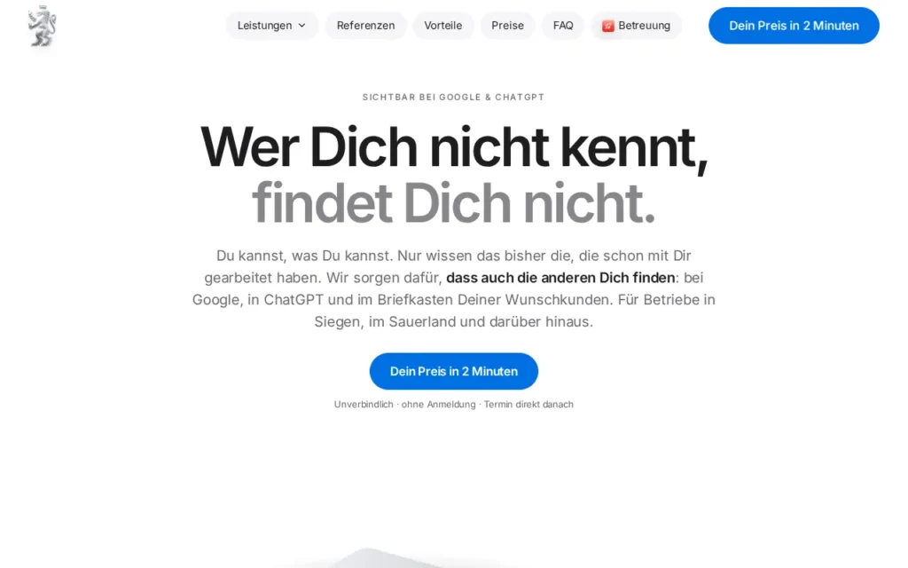 Startseite von 57Marketing