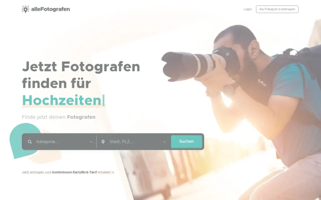 Startseite von alleFotografen