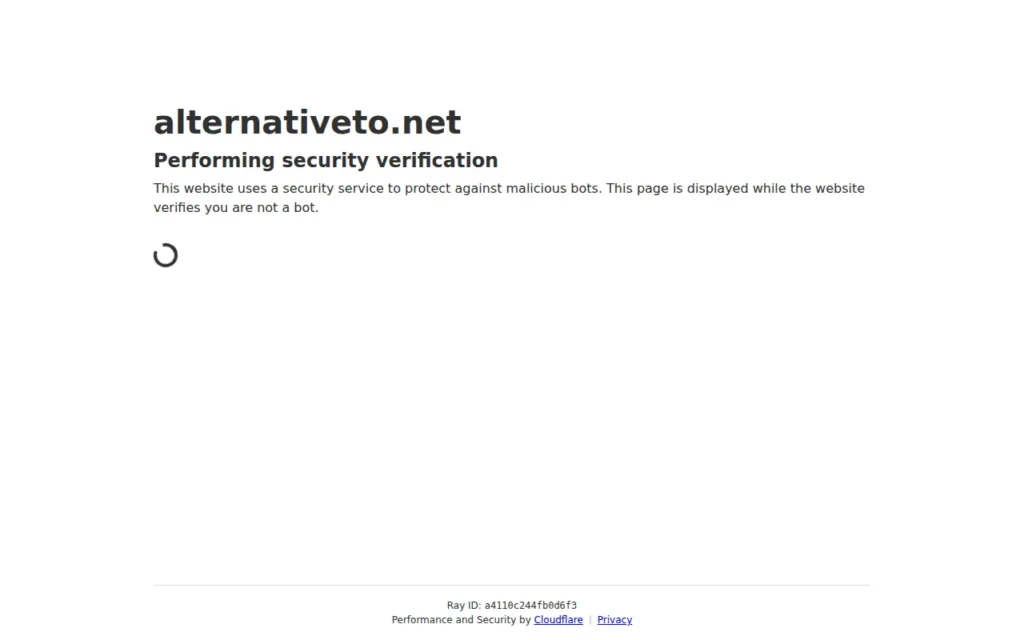 Startseite von AlternativeTo