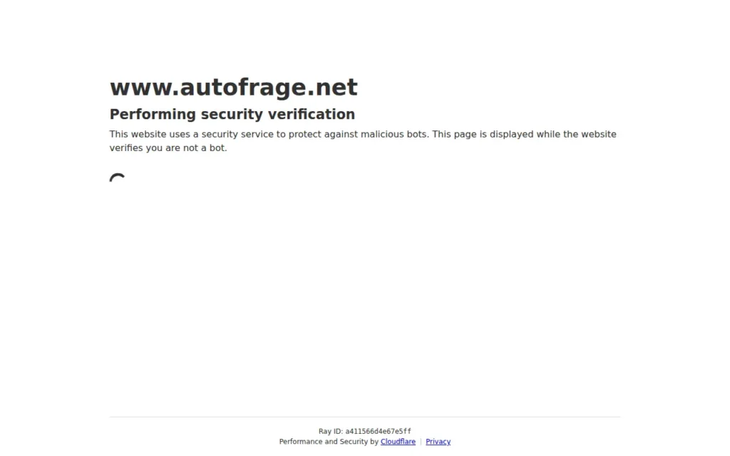 Startseite von autofrage.net