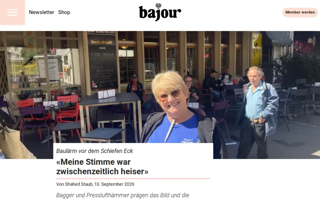 Startseite von Bajour