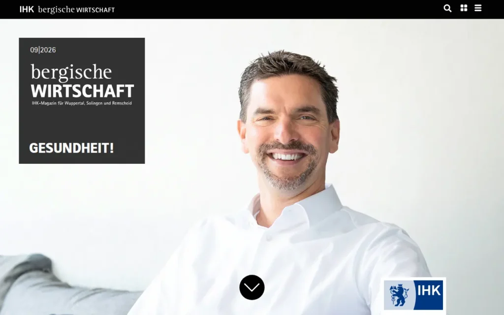 Startseite von Bergische Wirtschaft