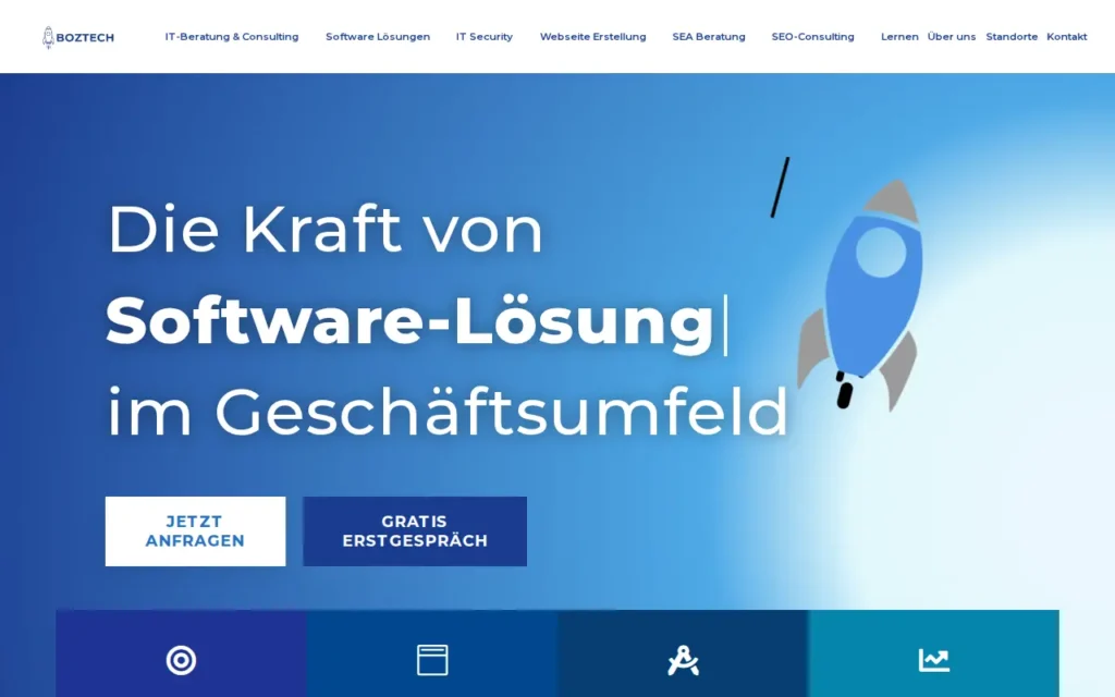 Startseite von BozTech e.U.
