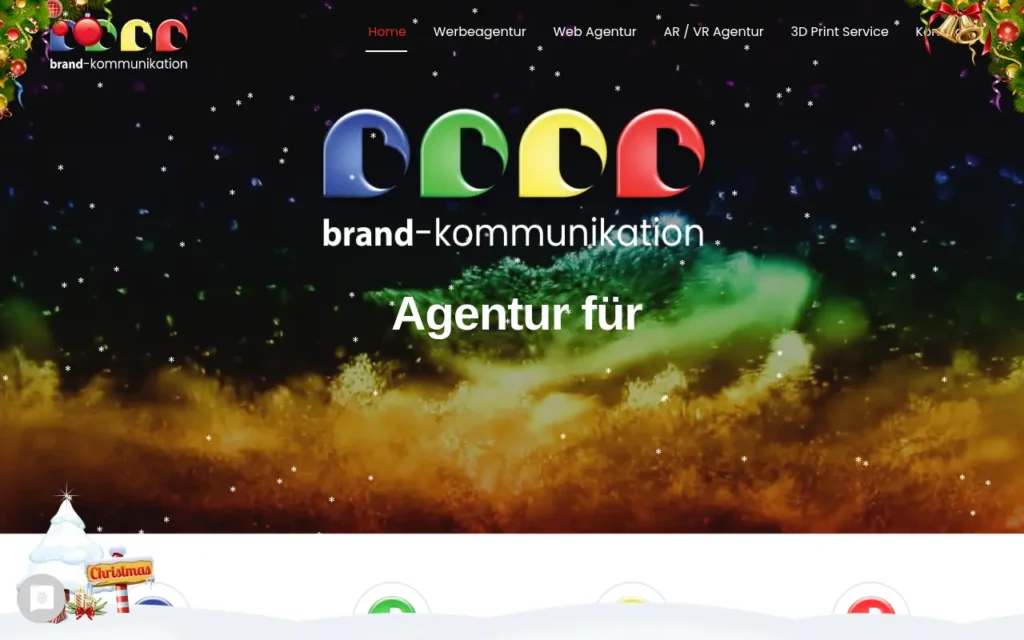 Startseite von Agentur brand-kommunikation