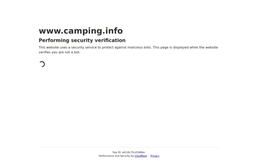 Startseite von camping.info