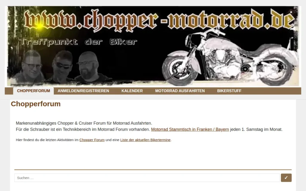 Startseite von Chopperforum – Cruiser & Chopper Forum