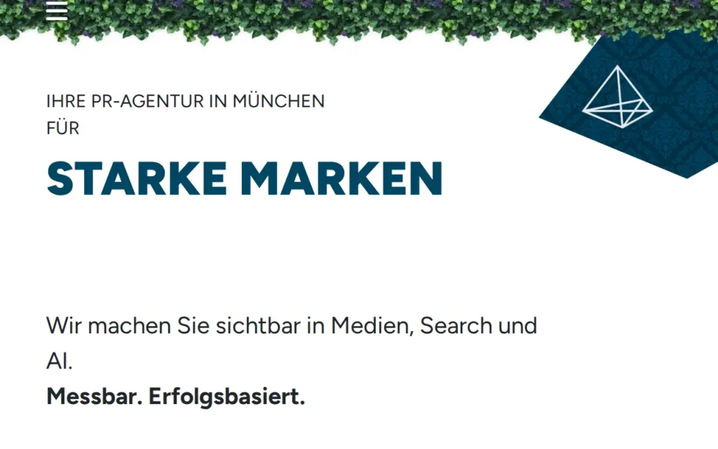 Startseite von comprisma GmbH