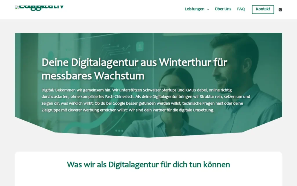 Startseite von connective-digital