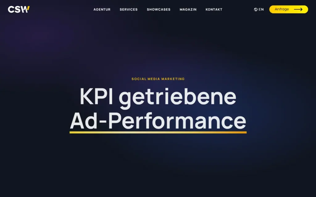 Startseite von CSW.AGENCY e.K.
