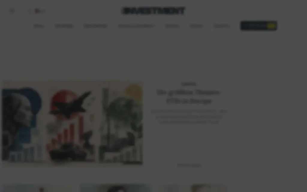Startseite von DAS INVESTMENT