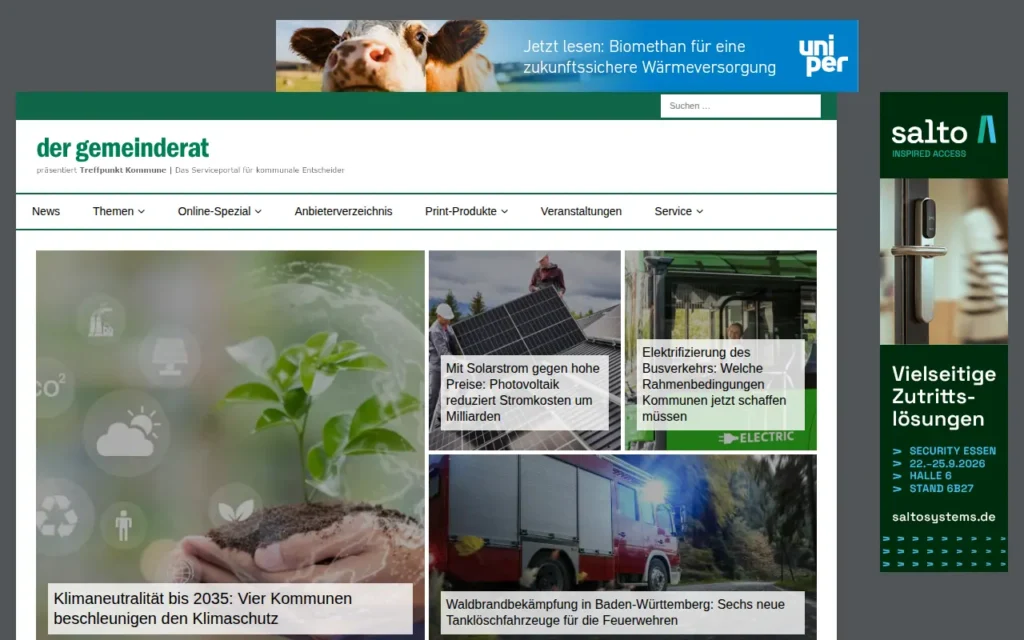 Startseite von der gemeinderat / Treffpunkt Kommune
