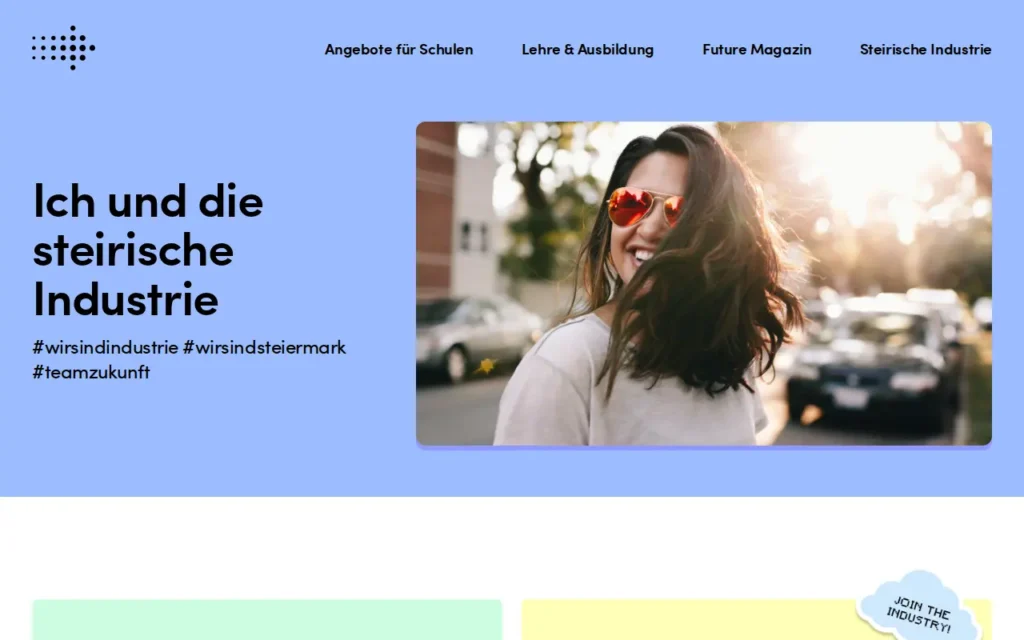 Startseite von dieindustrie.at