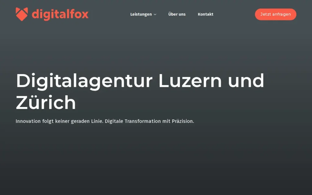 Startseite von digitalfox