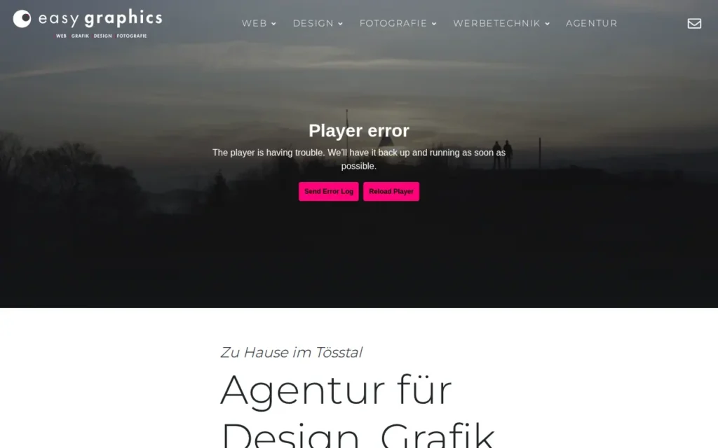 Startseite von easy graphics ag