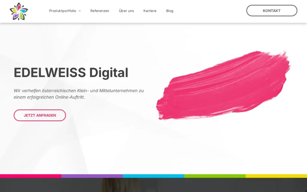 Startseite von EDELWEISS Digital GmbH