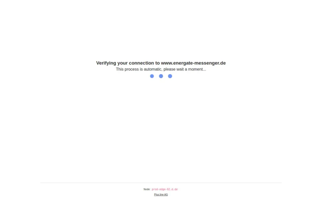 Startseite von energate messenger+