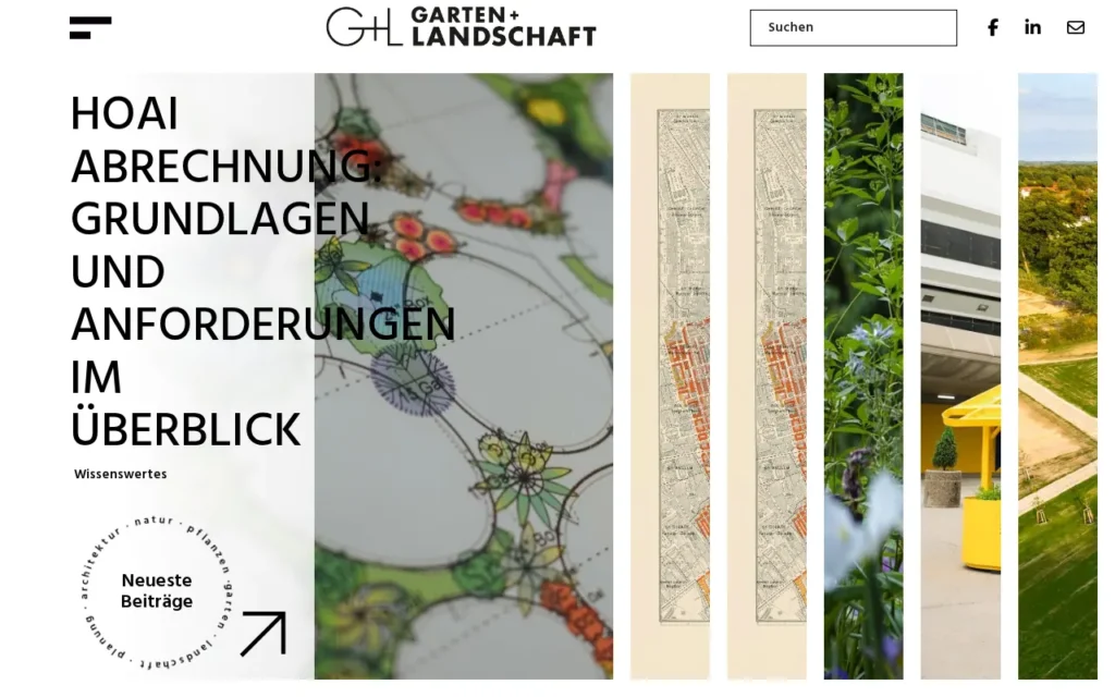 Startseite von Garten + Landschaft
