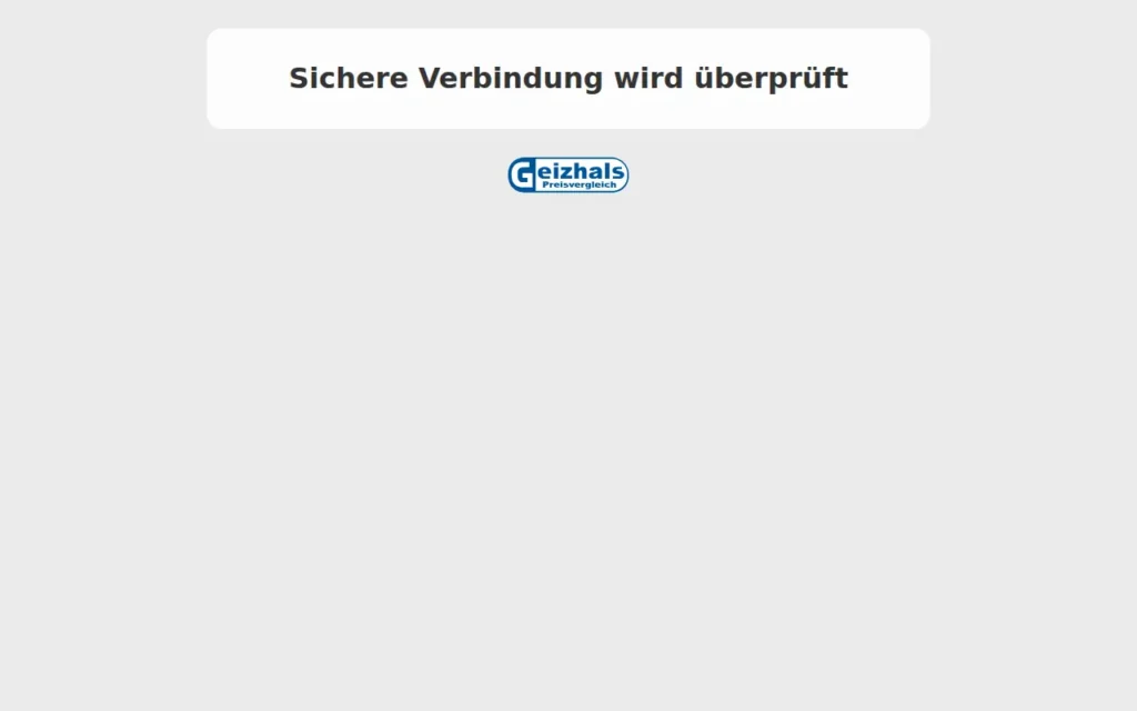 Startseite von Geizhals