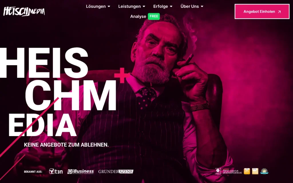 Startseite von heischMedia