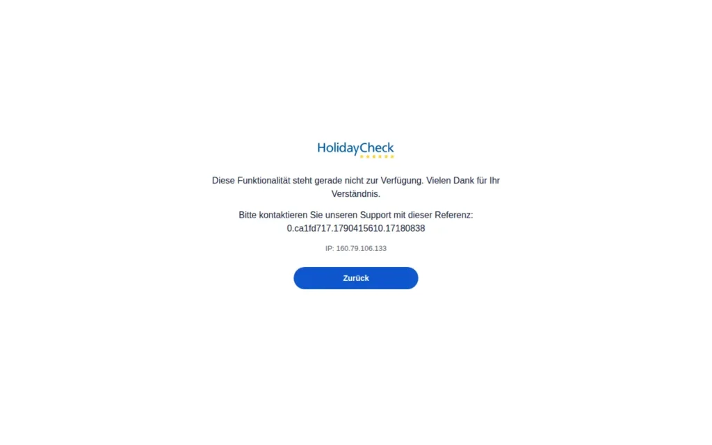 Startseite von HolidayCheck Reiseforum