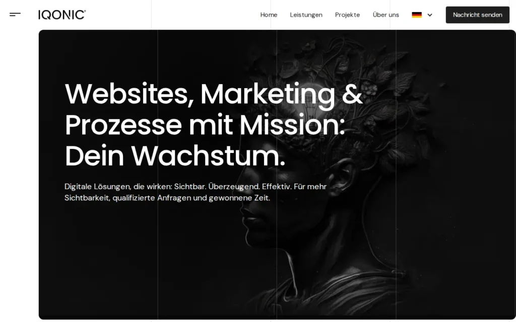 Startseite von IQONIC (Beck Digital GmbH)