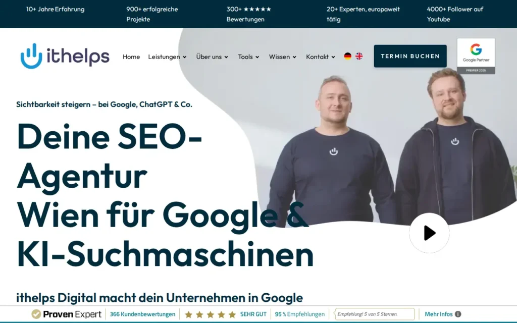Startseite von ithelps Digital
