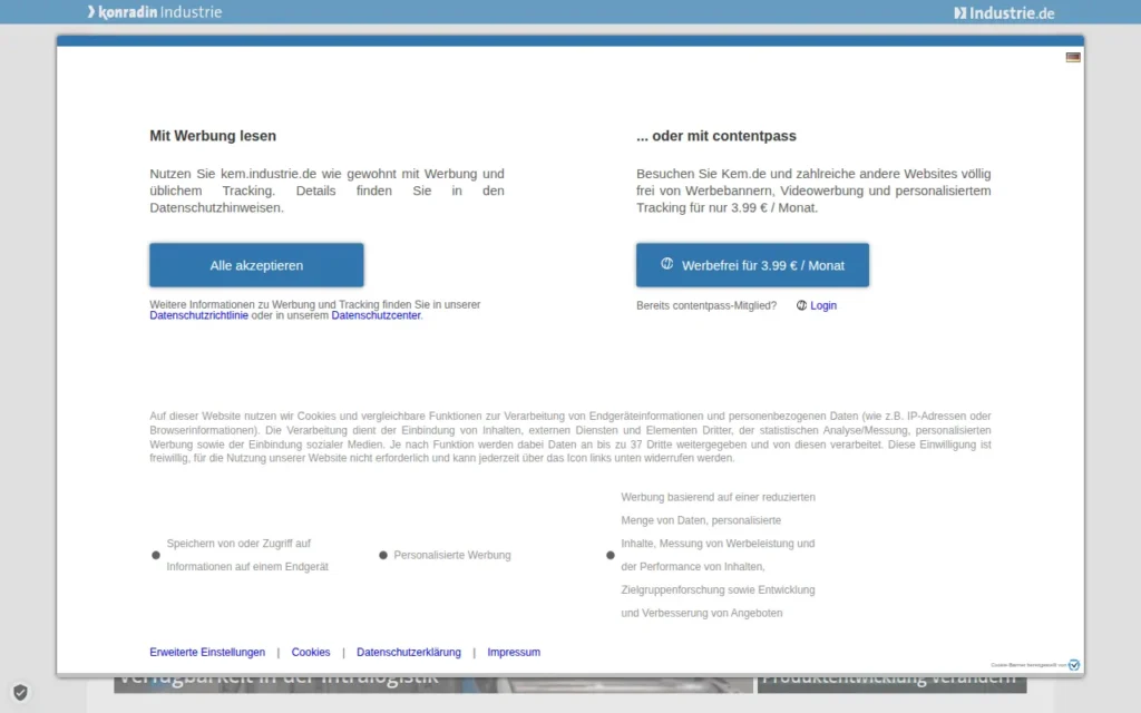 Startseite von KEM Konstruktion | Automation