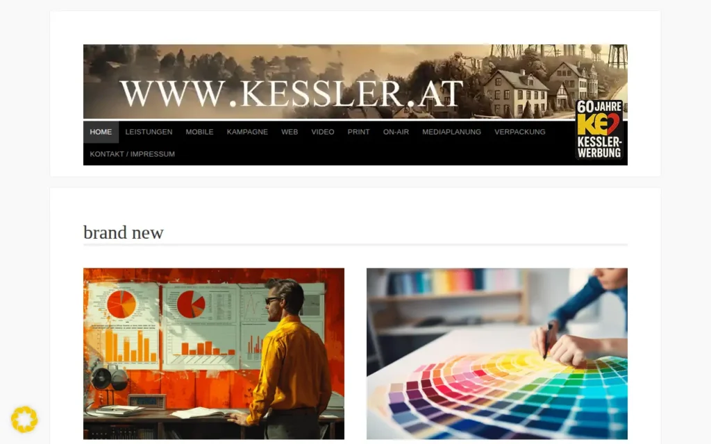 Startseite von kessler-werbung