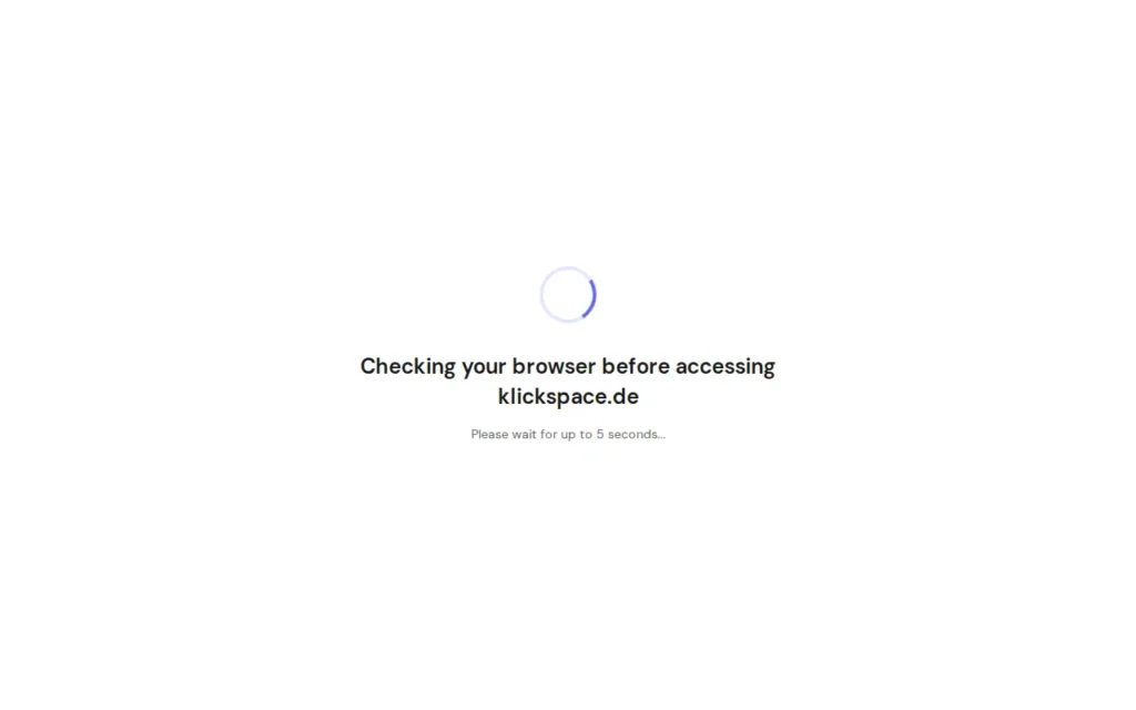 Startseite von Klickspace GmbH