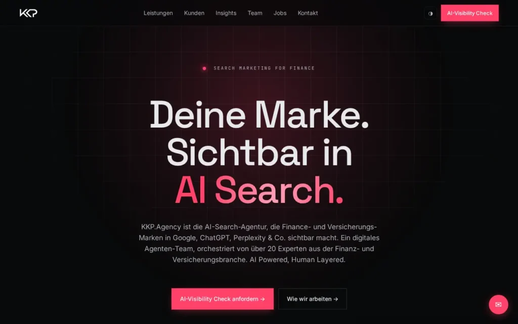 Startseite von Kosch Klink Performance GmbH