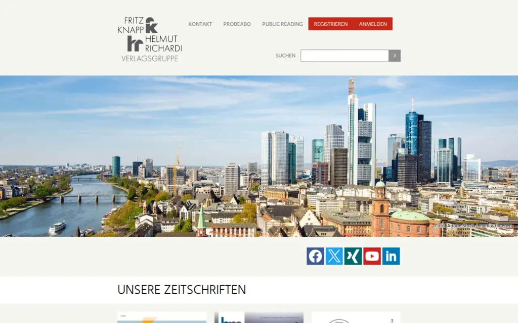 Startseite von Kreditwesen – Zeitschrift für das gesamte Kreditwesen