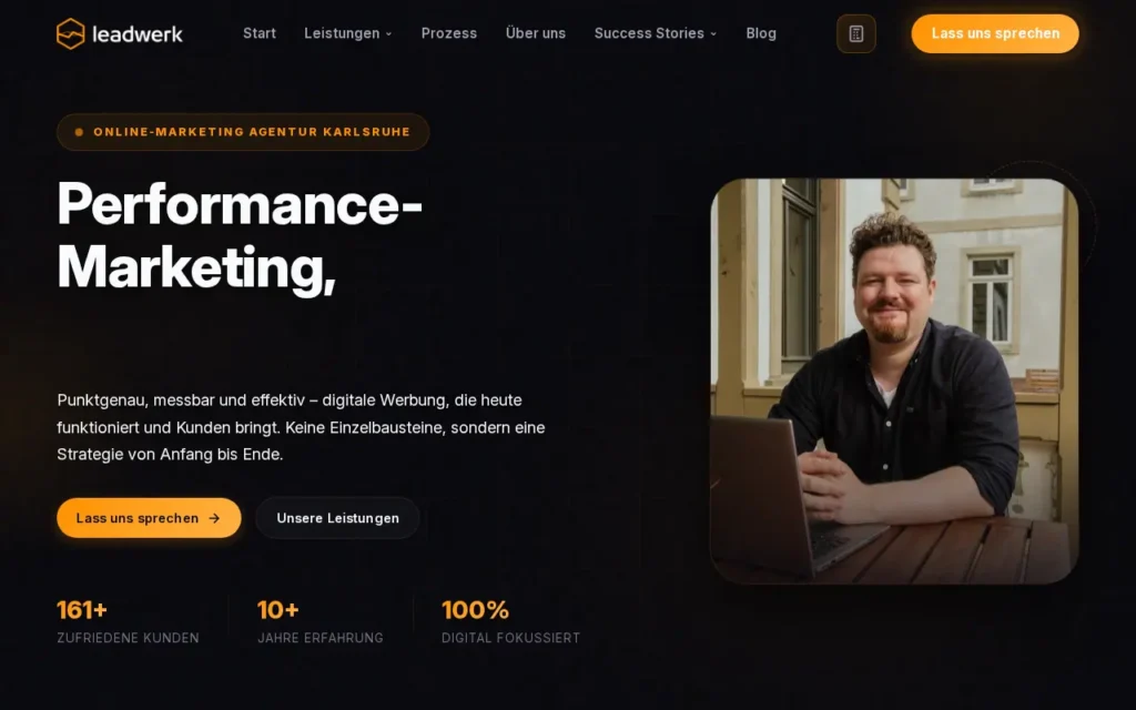 Startseite von Leadwerk GmbH