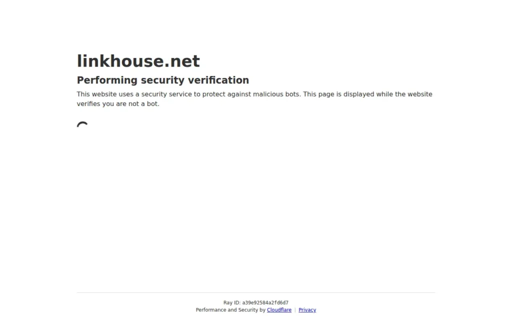 Startseite von Linkhouse
