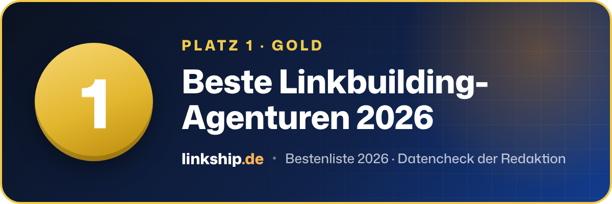 Platz 1 – Beste Linkbuilding-Agenturen 2026