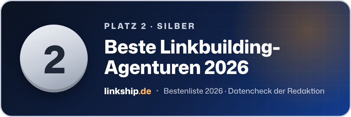 Platz 2 – Beste Linkbuilding-Agenturen 2026