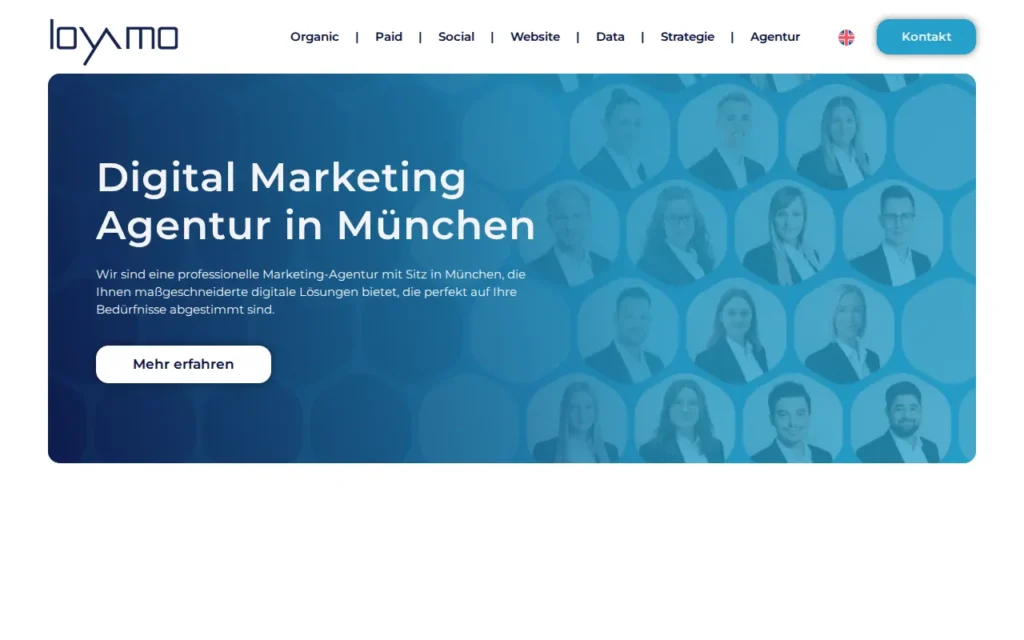 Startseite von Loyamo GmbH