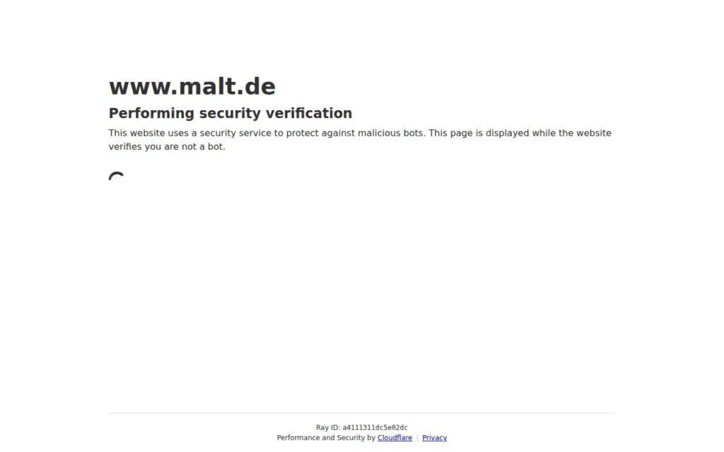 Startseite von Malt
