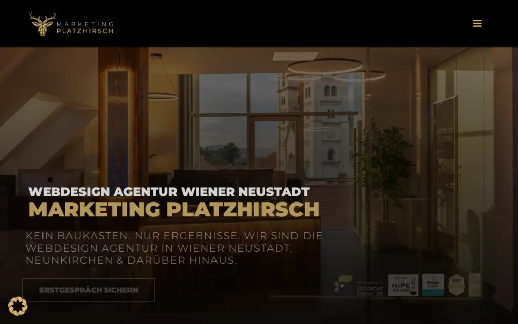 Startseite von Marketing Platzhirsch W.M. GmbH