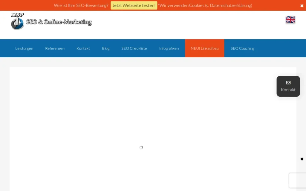 Startseite von MeineSeiteaufPlatz1 (MSP1)