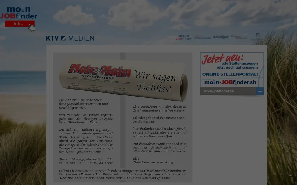 Startseite von MoinMoin