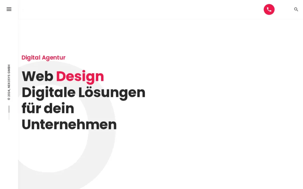 Startseite von Nekosys GmbH