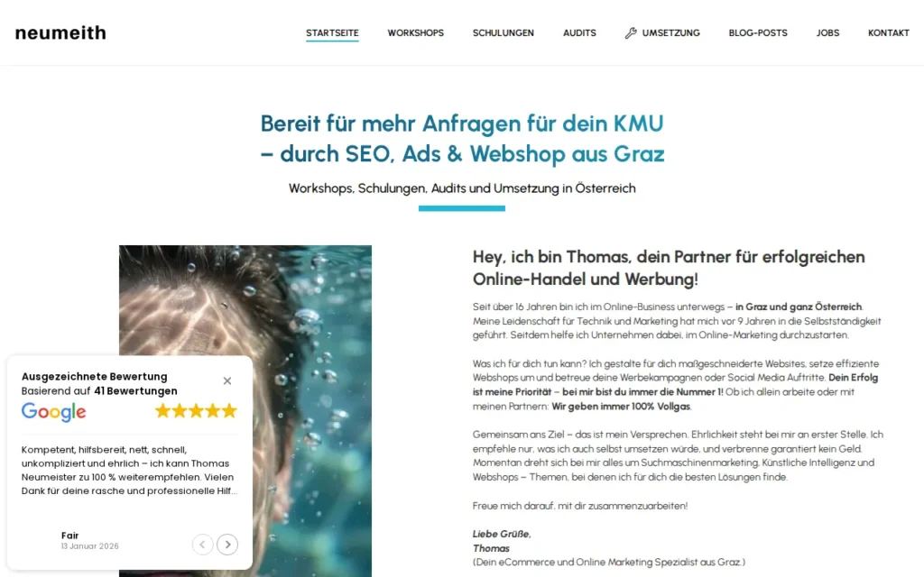 Startseite von neumeith