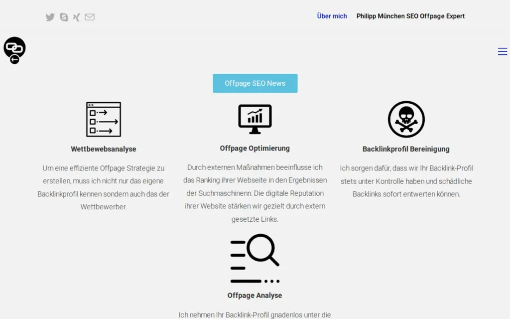 Startseite von OffPage.org