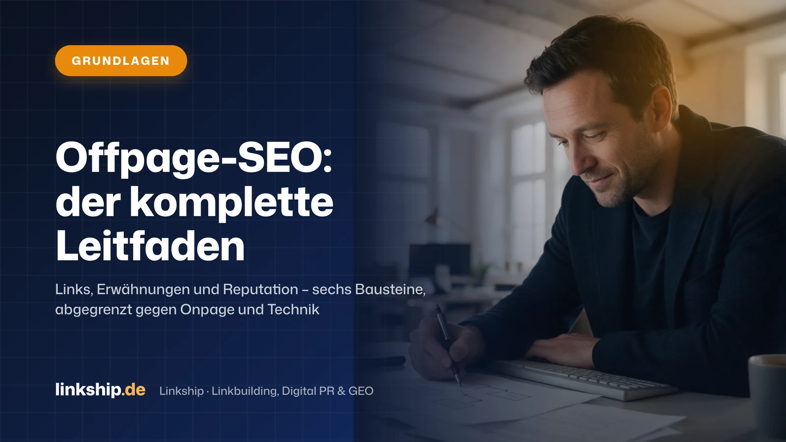 Titelkarte: Offpage-SEO: der komplette Leitfaden – Grundlagen, Linkship