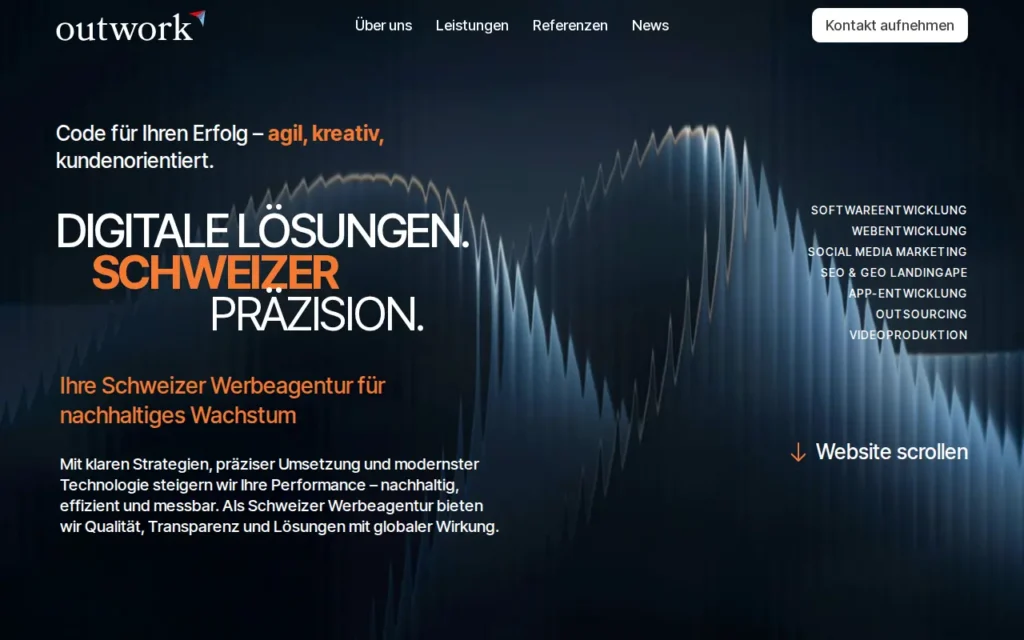 Startseite von Outwork GmbH