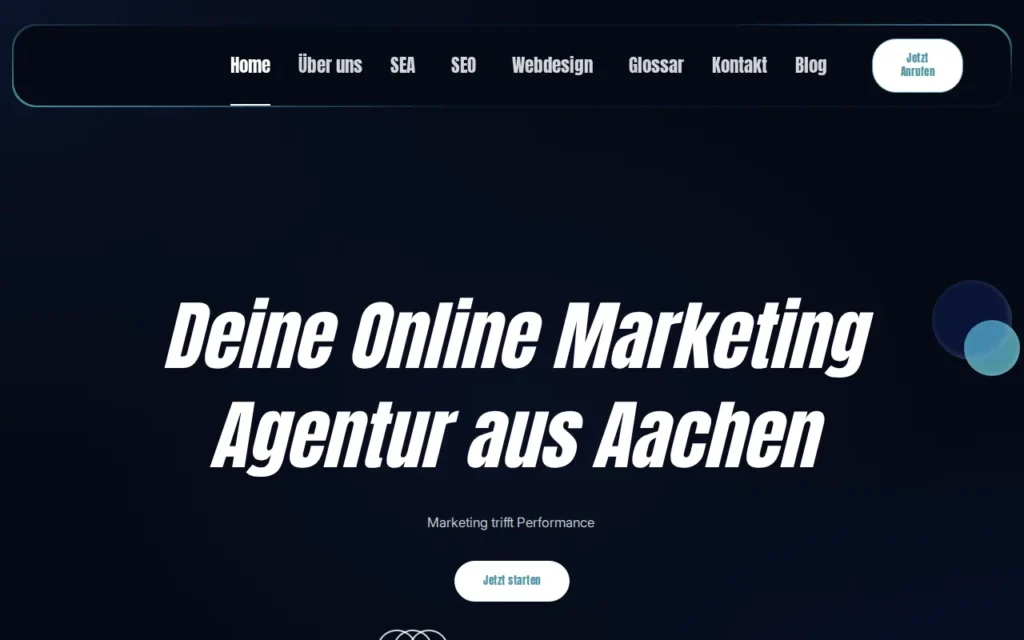 Startseite von PerformAds GmbH