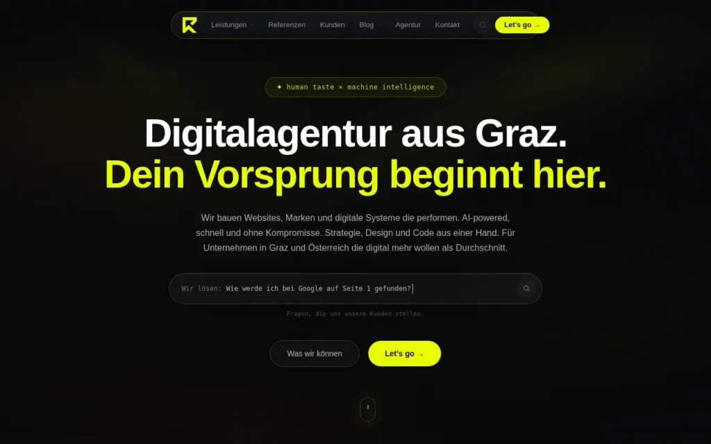 Startseite von r.digital (Ripix e.U.)