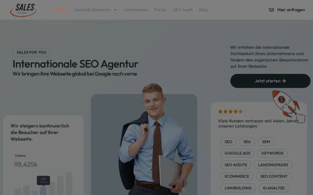 Startseite von Salesforyou