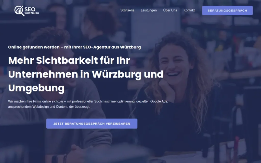 Startseite von SEO Würzburg